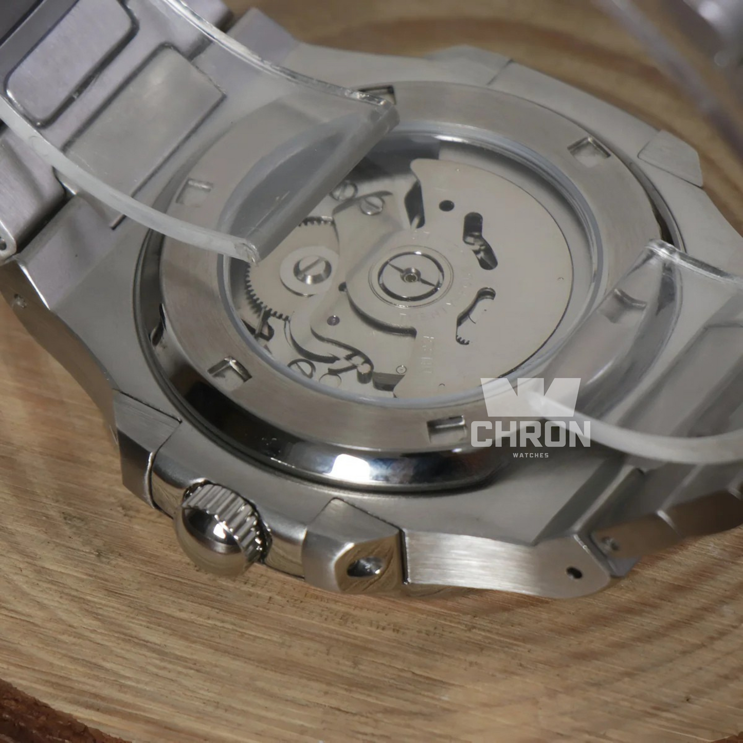 S-MOD Nautilus Black Dial