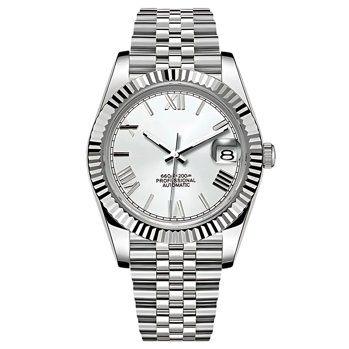 S-MOD Datejust ROMAN SILVER